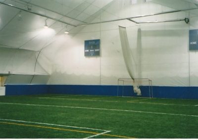 Soccer field indoors
